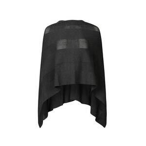 NEW J'ENVIE/ELI women's belle textured poncho in steel